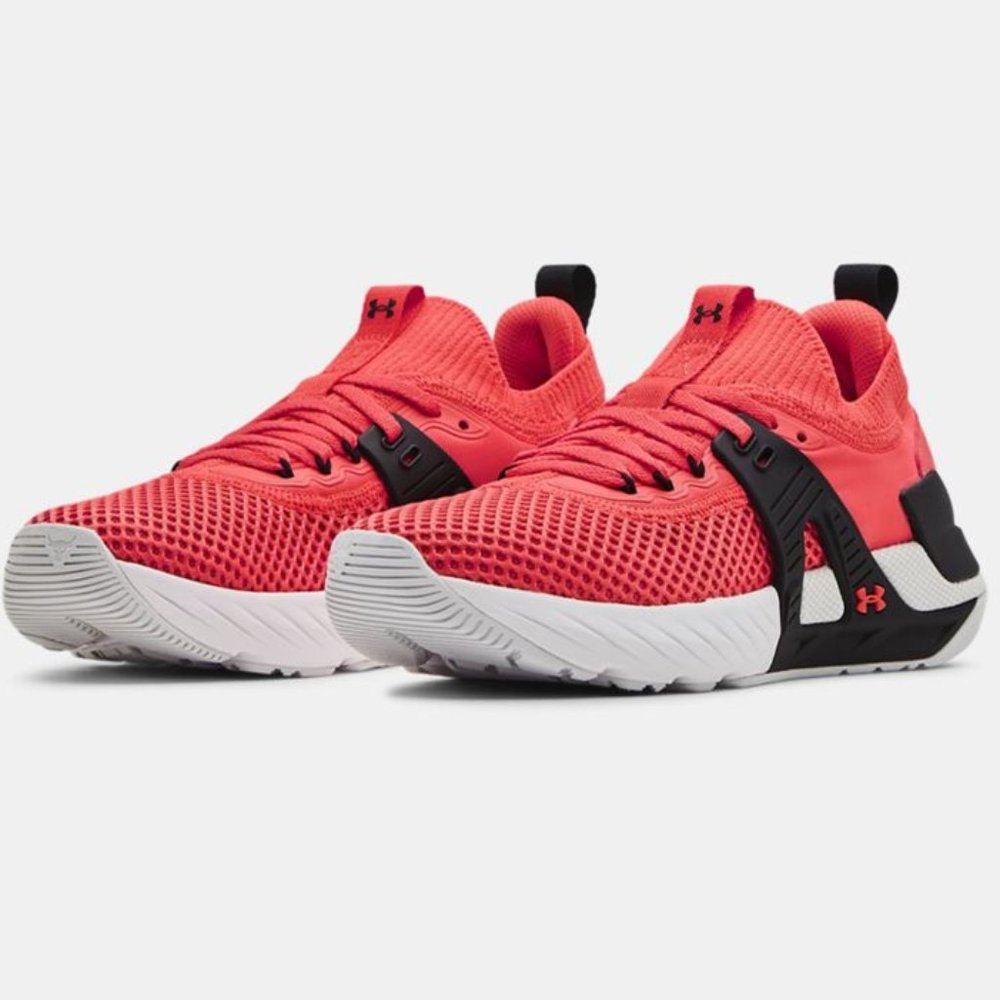 Under Armour Women's Project Rock 4 'Venom Red' 3023696-602 Gym Squat Training